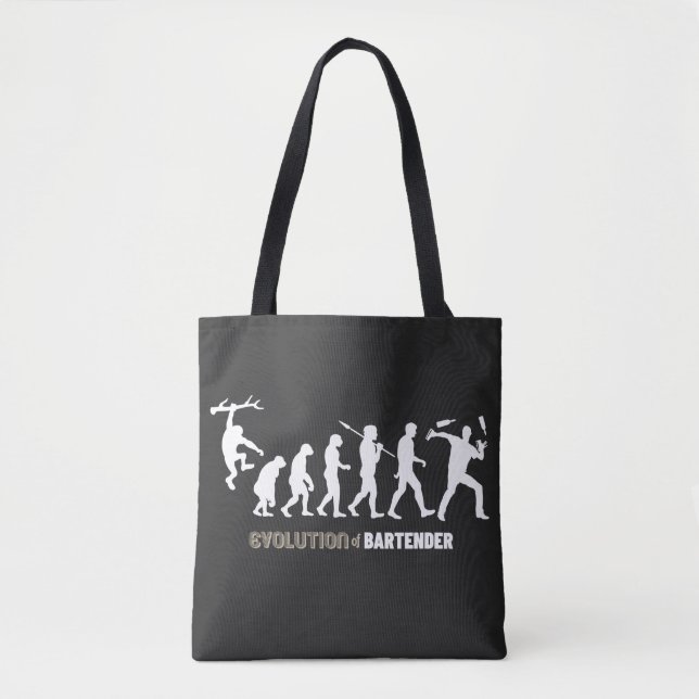 Bolso De Tela Evolución De Bartender (Anverso)