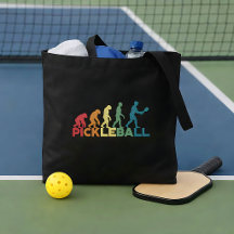 Evolución de Pickleball Nombre o Texto Divertido P