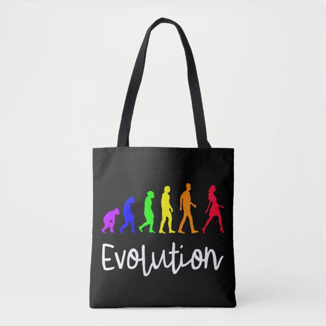 Bolso De Tela Evolution (Anverso)