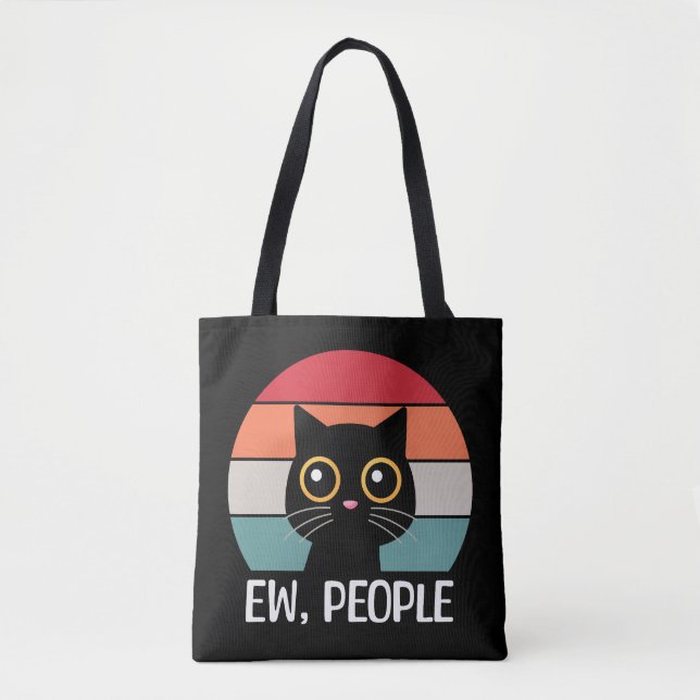 Bolso De Tela Ew, Gente (Anverso)