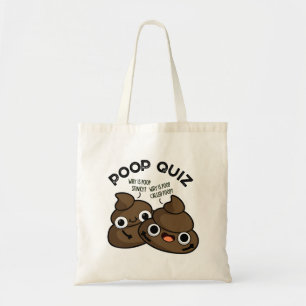 Bolso De Tela Examen de Caca Chiste divertido de Caca
