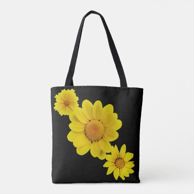 Bolso De Tela Excelente amarillo (Reverso)