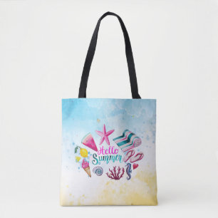 Bolso De Tela Excelente Guay Hello Summer