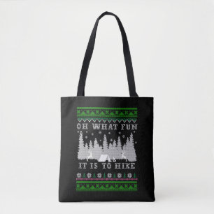 Bolso De Tela excursionismo divertido Navidades feos