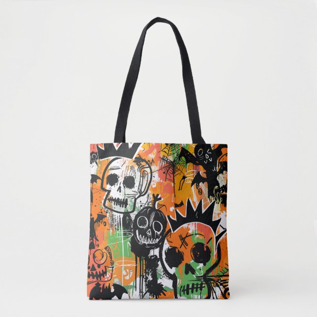 Bolso De Tela ExDesigner | Personalización | Halloween (Anverso)