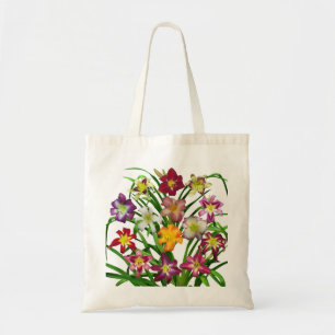 Bolso De Tela Exhibición de daylilies II