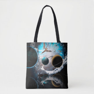 Bolso De Tela Exoplanetas y Tierra