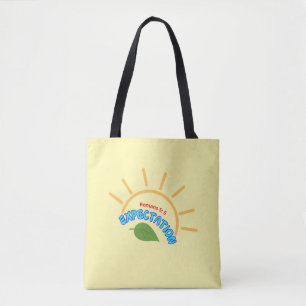Bolso De Tela Expectativa (Romanos 5:5) ToteBag