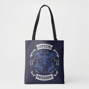 Bolso De Tela Expecto Patronum Gráfica de Silueta Vintage