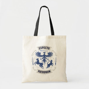 Bolso De Tela Expecto Patronum Gráfico de Silueta Vintage