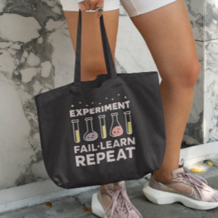 Bolso De Tela Experimentos científicos