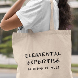 Bolso De Tela Expertos Elementales Guay Para Profesores De Quími