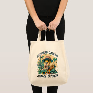 Bolso De Tela Explorador de jungla de leopardo gecko : aventura