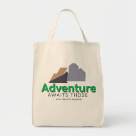 Bolso De Tela Explore The Adventure Tote Bag
