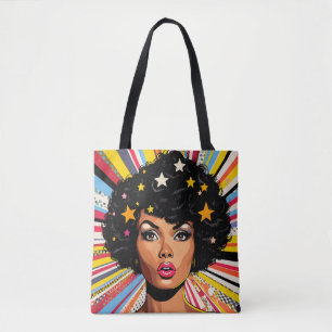 Bolso De Tela Explosión de arte pop