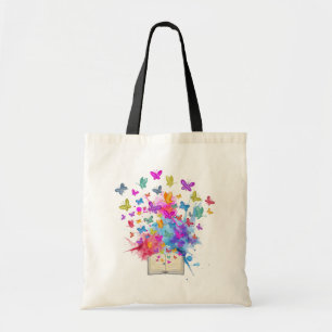 Bolso De Tela Explosión de mariposas