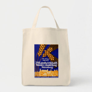 Bolso De Tela Exposición Agrícola de Nuremberg de 1922