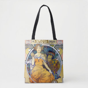 Bolso De Tela Exposición de St. Louis, Mucha