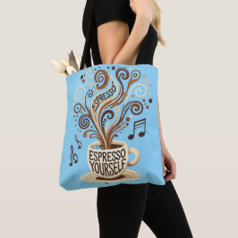 Bolso De Tela Exprésate – Tote de Creatividad Embotellada