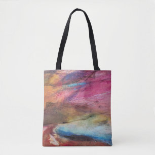 Bolso De Tela Expresión fucsia