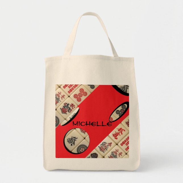 Bolso De Tela Expresión oriental (Frente)