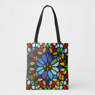 Bolso De Tela Exquisita elegancia de vidrio con manchas florales