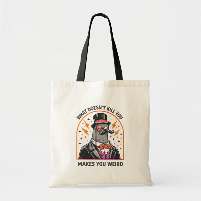 Bolso De Tela Extraño (Frente)