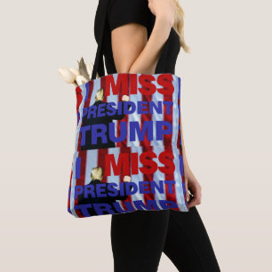 Bolso De Tela Extraño Al Presidente Trump