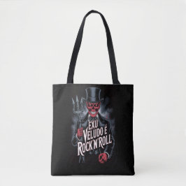 Bolso De Tela Exu Veludo é Rock'N'Roll #1