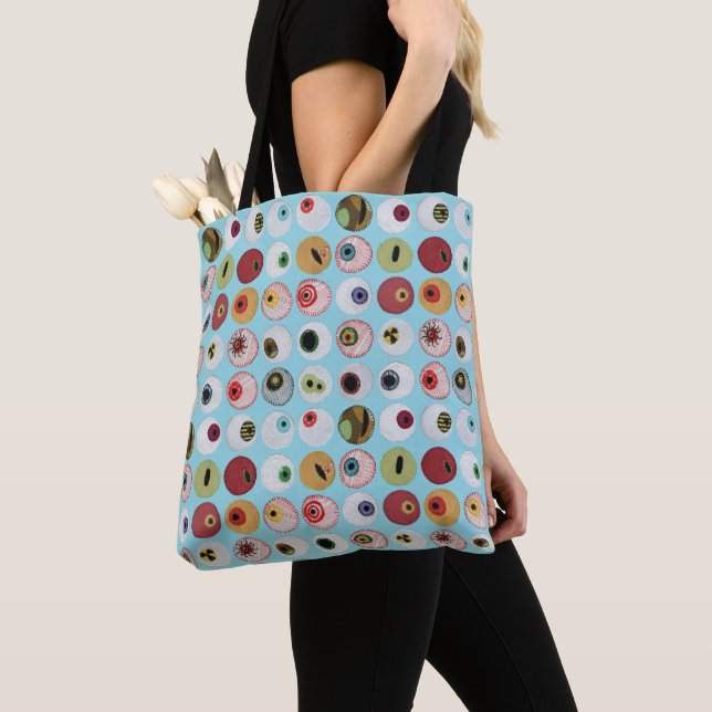 Bolso De Tela Eyeball Collection (Detalle)
