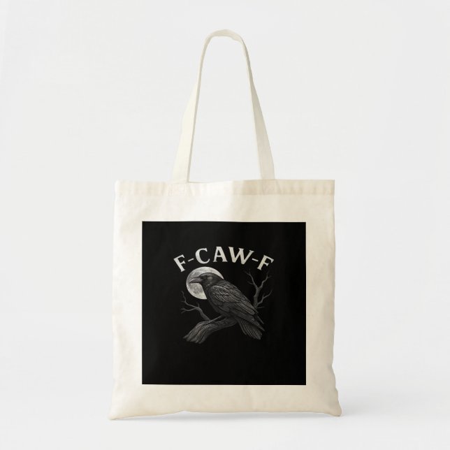 Bolso De Tela F-Caw-F Genial Único (Frente)