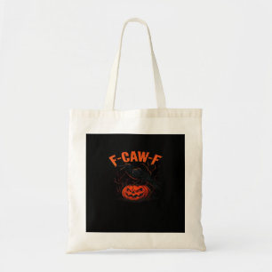 Bolso De Tela F-Caw-F Halloween Moderno Casual