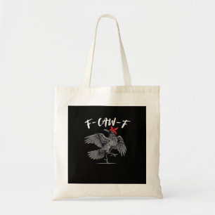 Bolso De Tela F-Caw-F Retro Clásico