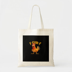 Bolso De Tela F-Caw-F Retro Clásico