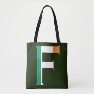 Bolso De Tela F Monograma sobrepuesto en la posición de bandera 