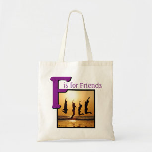 Bolso De Tela F para amigos