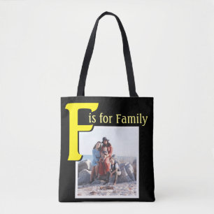 Bolso De Tela F para la familia