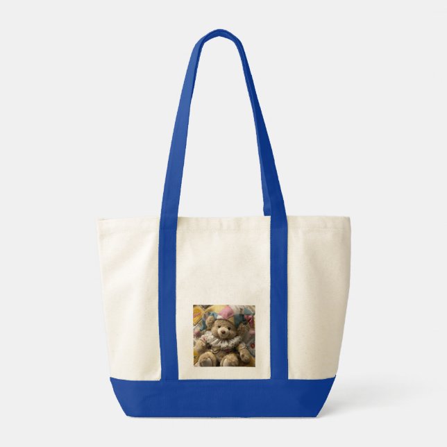 Bolso De Tela "Fabric Tote Design – Personalized diaper bag  (Reverso)