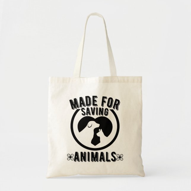 Bolso De Tela Fabricado Para Salvar Animales Vet Tech Veterinari (Frente)