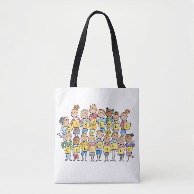 Bolso De Tela Fabuloso Colleague (Anverso)
