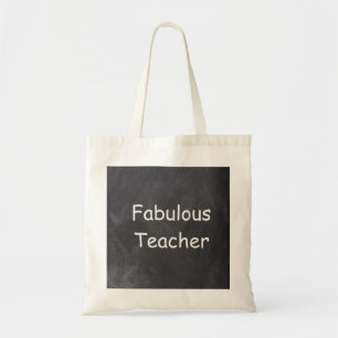 Bolso De Tela Fabuloso regalo de diseño de tablero de Chalkboard