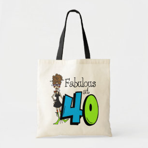 Bolso De Tela Fabuloso trigueno en el cumpleaños 40