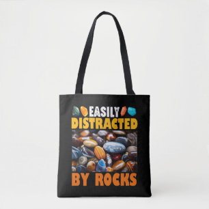 Bolso De Tela Fácilmente Distrado Por Las Rocas