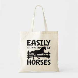 Bolso De Tela Fácilmente Distrado Por Los Caballos