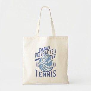 Bolso De Tela Fácilmente Distraído Por El Tenis