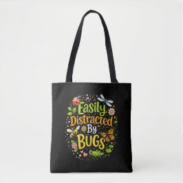 Bolso De Tela Fácilmente Distraído por Insectos