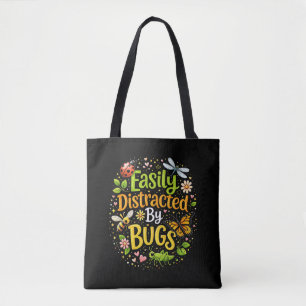 Bolso De Tela Fácilmente Distraído por Insectos