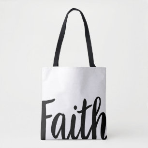 Bolso De Tela Faith Gospel Graphics Faith Art Cristia estético