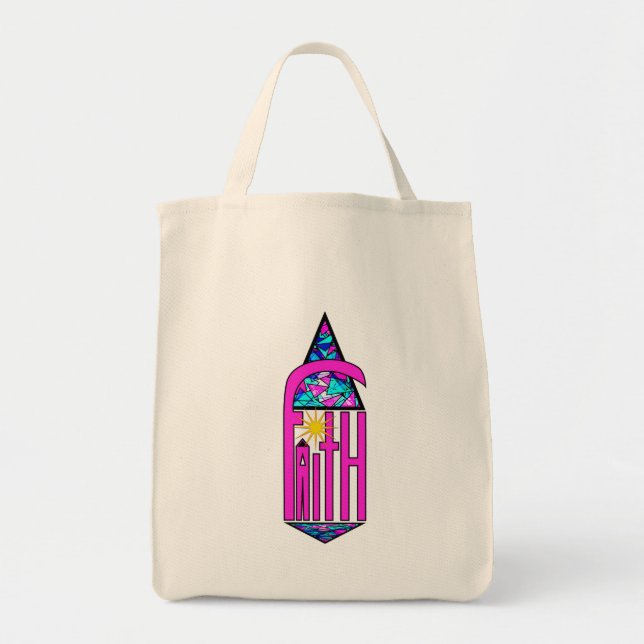 Bolso De Tela Faith ~ Steeple (Frente)