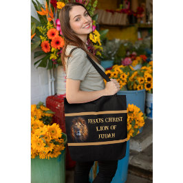Bolso De Tela Faith Tote Bag Jesucristo León De Judá